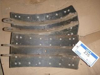 (2) Truck Brake Shoe Set, No Part Number