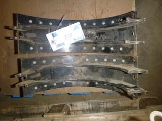 (2) Truck Brake Shoes, No Part Number