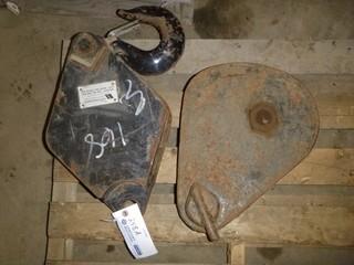 National Crane Snatch Block, Capacity 8,400LBS, Pt 875357