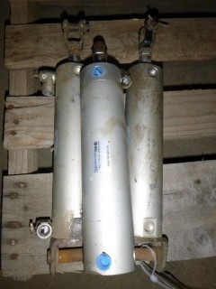 (3) SMC Air Rams, 150 PSI, Pt NCGBN50-0600