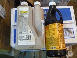 (3) Hertz Bottles of Diesel Fuel Conditioner, 946 ML Each, (4) Lubra Systems Bottles of Equipment Flushing Oil, 946ML Each