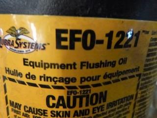 (12) Lubra Systems Bottles of Equipment Flushing Oil, Pt EFO-1221, 1 Quart/946ML Each