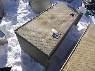 Under Side Aluminum Tool Box, Approx. 59" W, 25" H, 24" D