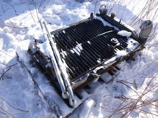 Used Truck Radiator and Box Rails