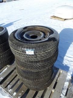 (5) LT 245/70R17 Tires & Rims.