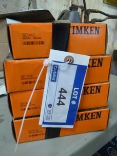 Timken Tapered Roller Bearings, (3) Pt 414, (1) Pt 413