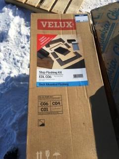 New Velux Step Flashing Kit EDLC06. Grey In Color.