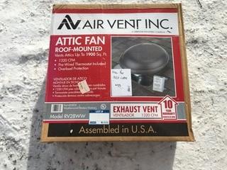 Attic Fan 1320 CFM.