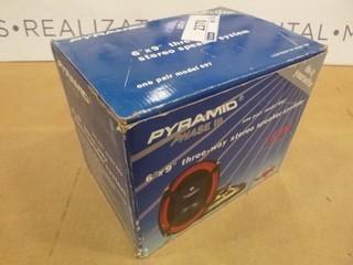 Pyramid Phase III 6" x 9" Three-Way Stereo Speakers (W-5-4-1)