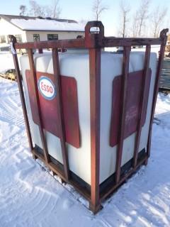 1100L Tank in Steel Cage (W-R-3-3)