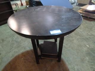 42" D x 36" H Round Table