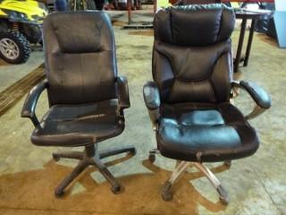 (2) Task Chairs w/ Wheels