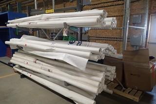 Lot of DuPont Tyvek Commercial Wrap Barriers. 