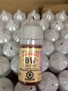 Lot of (12) Baker White Berry Blast 40mg/ml Vape Juice.