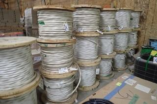 Lot of 3 Spools 3C2(7) NMD90 CU Canadex Insulated Cable. 