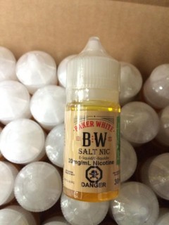 Lot of (9) Baker White Sour Watermelon 20mg/ml Vape Juice.