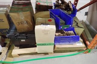 Lot of Brass Fittings, Victaulic Sprinkler System Connectors, etc.