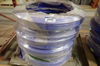 Lot of 6 Rolls Curn PEX Q4PC-300X Blue 3/4"x300' Tubing.