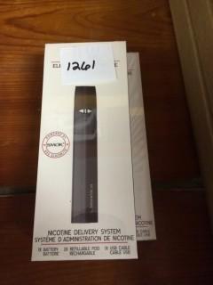 Lot of (2) Baker White Electronic Cigarette.