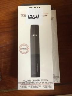 Lot of (2) Baker White Electronic Cigarette.