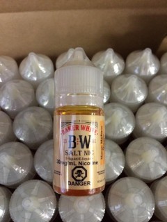 Lot of (10) Baker White Mango Madness 30mg/ml Vape Juice.