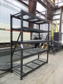 15,000lb 84" Whalen Metal Racking, C/w 67" x 12" Adjustable Shelves (E-W)