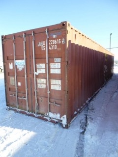 40ft Storage Container *Note: Buyer Responsible For Load Out*