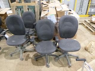 Qty Of (4) Task Chairs