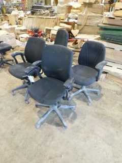 Qty Of (4) Task Chairs