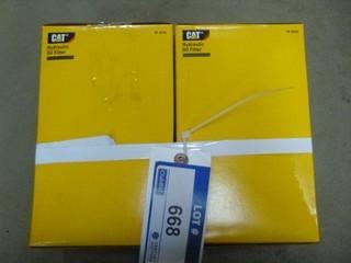 (2) CAT Hydraulic Oil Filter, IR-0741