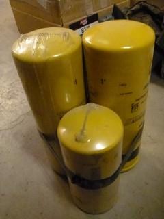 (3) CAT Fuel Filters