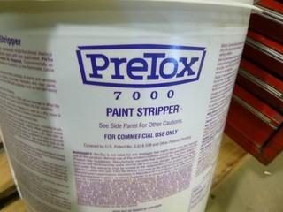 (1) 5 Gallon Pail Pretox Paint Stripper 