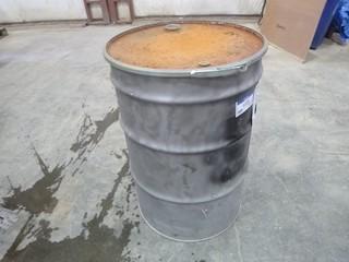 50 Gallon Drum c/w Lid and Lid Lock (W-R-2-17)