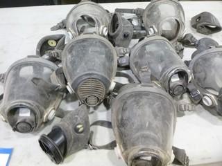 (7) Sperian Full Face Respirators, (2) North Full Face Respirators (W-5-2-3)
