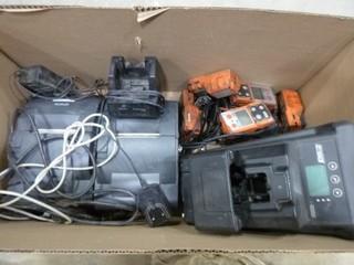 Industrial Scientific Calibration Dock, (2) Epson Printers, (5) Gas Detectors Ventis MX4 c/w Charger