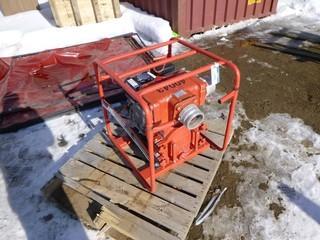 2013 Multi Quip Trash Pump 4", C/w Honda GX 340 Engine (Gas)