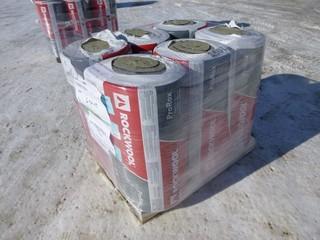 (6) Rolls of New Rock Wool Insulation (W-R-2-23)