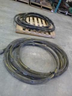 (2) Sand Blasting Hoses (W-R-4-22)