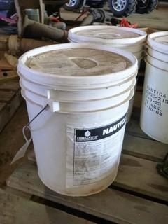 (1) 17KG Pail of Lubemaster Nautica High Density, Calcium Sulfonate, Marine Grade Grease