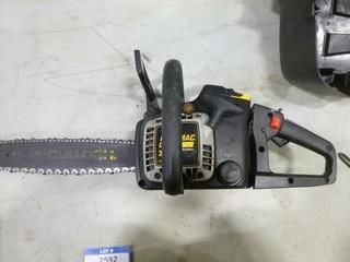 16" McCulloch 35cc Chainsaw, C/w Case