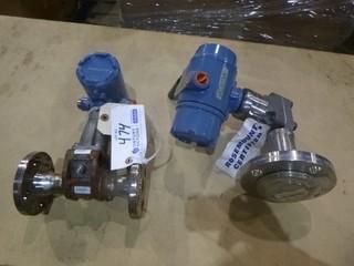 Qty Of (2) Rosemount 3051 Smart DP Transmitters