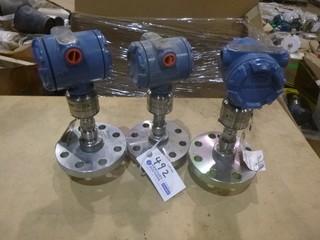 Qty Of (3) Rosemount Pressure Transmitters