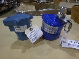 Agar Corp ID-201 Interface Detector And Rosemount Model 644 Temp Assembly