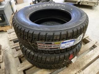 (2) Bridgestone Blizzak WS70 225/65R15 (W-R-2-14)