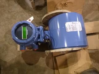 Rosemount 8742CF Magnetic Flow Meter System w/ Foundation Field Bus Transmitter And Flow Tube