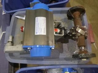 (2) Marwin VT Series Pneumatic Actuators. PN- 26-00032B