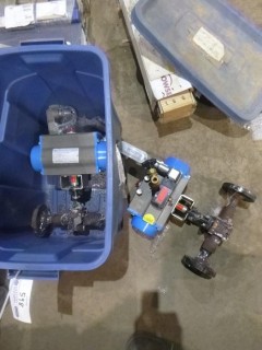 (2) Marwin VT Series Pneumatic Actuators. PN- 26-00032B