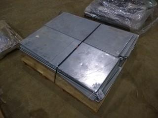 Qty Of Metal Shelves