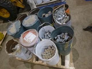 Qty Of Crosby Clips, Nuts And Studs