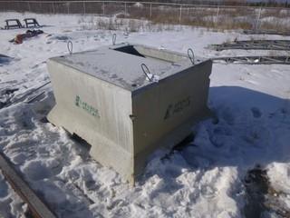 Lafarge 64in X 56in X 40in Precast Hollow Concrete Casing *Note: Item Located Offsite, Buyer Responsible For Load Out*